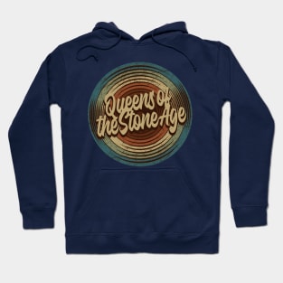 Queens of the Stone Age Vintage Vinyl Hoodie